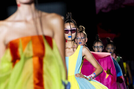 Agatha Ruiz de la Prada Fashion Show auf der Mercedes-Benz Fashion Week Madrid 