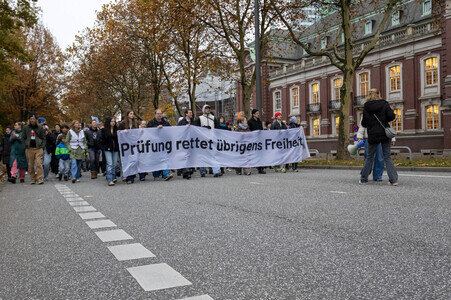 PRÜF! - Auftakt-Demo in Hamburg