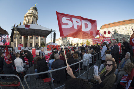Wahlkampfveranstaltung mit Martin Schulz in Berlin