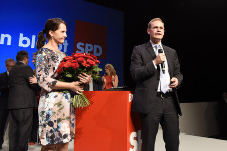 Wahlabend der SPD in Berlin