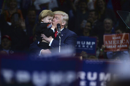 Donald Trump Wahlkampfveranstaltung in Wilkes-Barre