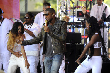 Usher in der NBC-Show 'Today', New York