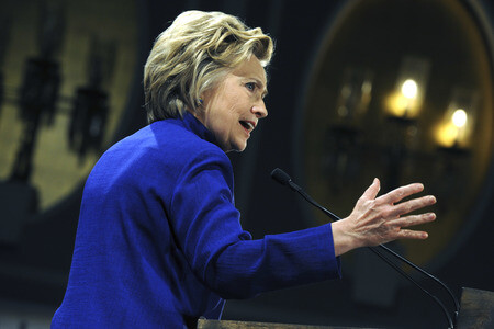 Rede von Hillary Clinton in New York