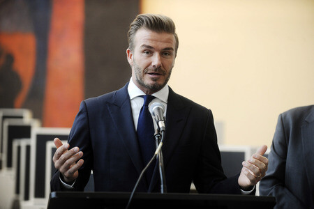 David Beckham beim UNICEF 'Giving Youth a Voice' Event in New York