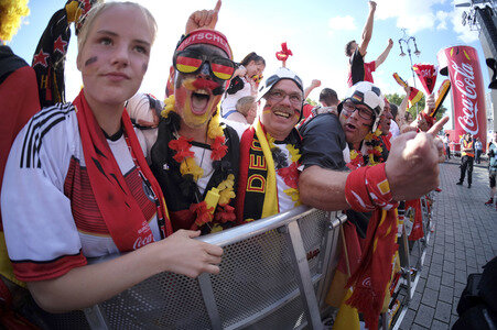 UEFA-Fußball-Europameisterschaft 2016 Spiel Deutschland gegen die Slowakei