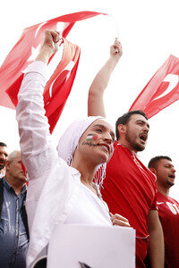 Erdogan-Demo in Köln