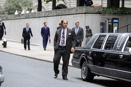 Am Filmset von 'Gold' in New York