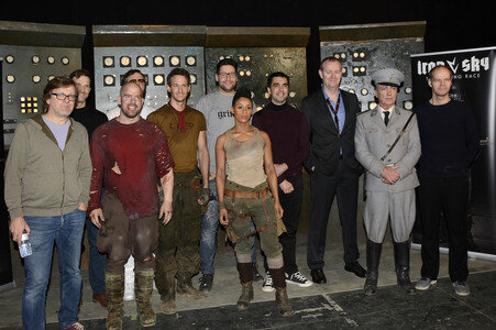 Dreharbeiten zu 'Iron Sky: The Coming Race' in Lint