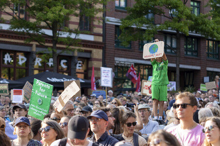 Bundesweiter Klimastreik von Fridays for Future in Hamburg