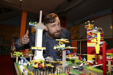 Eröffnung des neuen LEGO Spielbereichs 'City - Stadt und Bau', Berlin