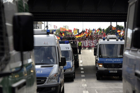 'Merkel muss weg' Demo in Berlin