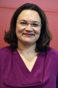 Andrea Nahles auf der Frankfurter Buchmesse 2017