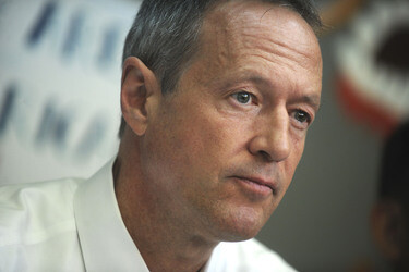 Martin O'Malley holds immigration roundtable at the New York Immigration Action Fund