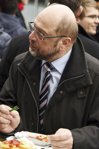 SPD-Kanzlerkandidat Martin Schulz in Darmstadt