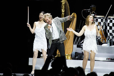 Konzert von Rod Stewart in Berlin
