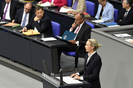 24. Sitzung des Deutschen Bundestages in Berlin