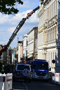 Einsturz eines Mehrfamilienhauses in Görlitz