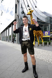 Fototermin mit Andreas Gabalier, Berlin
