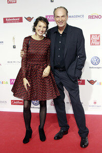 Goldene Bild der Frau 2017 in Hamburg