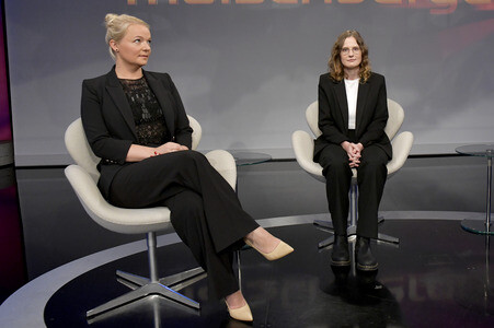 Talkshow 'maischberger' in Berlin