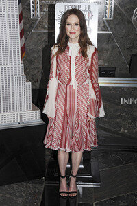 Empire State Building Lighting Ceremony mit Juiann Moore in New York