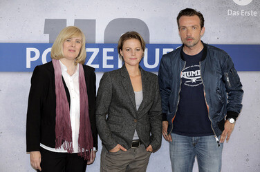 Das neue 'Polizeiruf 110'-Team des rbb in Berlin