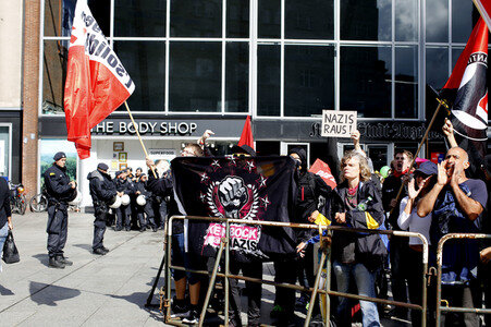 Gegendemo zur Pro NRW Kundgebung in Köln
