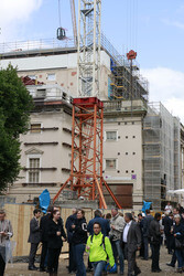 Deutsche Staatsoper Richtfest in Berlin