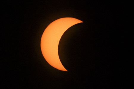 Sonnenfinsternis über Spanien