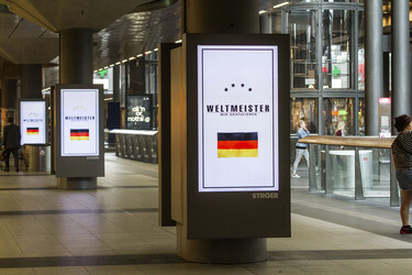 Weltmeisterlicher Hauptbahnhof Berlin