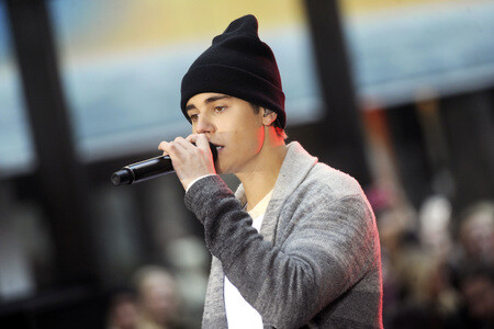Justin Bieber in der NBC-Show 'Today' in New York