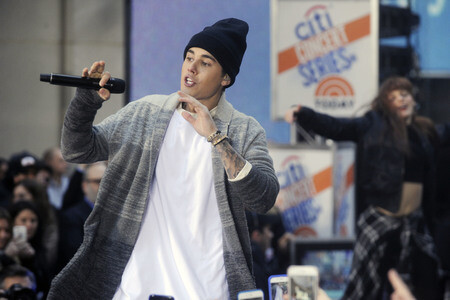Justin Bieber in der NBC-Show 'Today' in New York