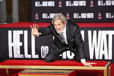 Hand and Footprint Ceremony mit Jeff Bridges in Los Angeles