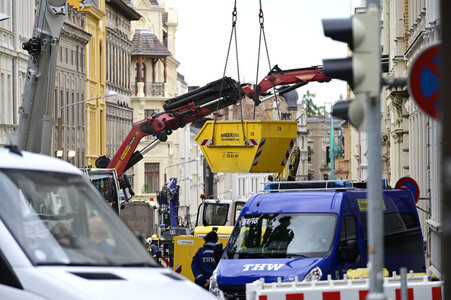 Einsturz eines Mehrfamilienhauses in Görlitz