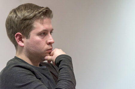 Kevin Kühnert auf NoGroKo-Werbetour in Berlin