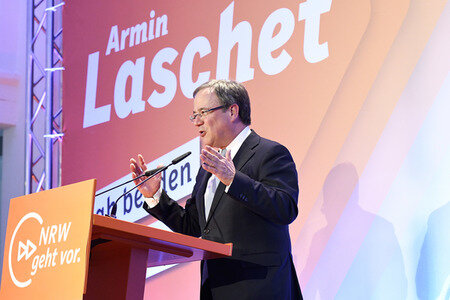 Armin Laschet Wahlkampfveranstaltung in Bergisch Gladbach
