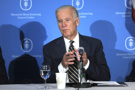 Diskussionsrunde mit Joe Biden in New York