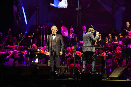 Konzert von Andrea Bocelli in München