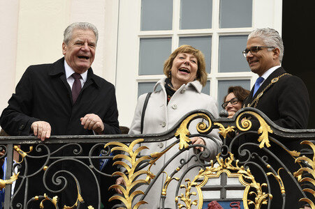 Abschiedsbesuch von Joachim Gauck in Bonn
