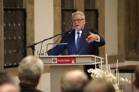 Verleihung Europäischer Handwerkspreis 2018 an Joachim Gauck in Köln