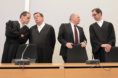 Steuerhinterziehungsprozess gegen Uli Hoeneß, München