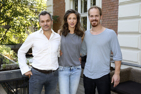 Fototermin zur TV-Serie 'Neandertaler' in Berlin