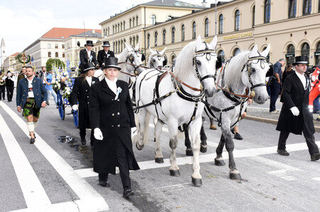 Oktoberfest Trachten- und Schützenzug 2018 in München