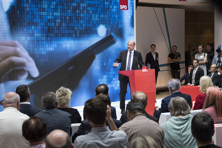SPD Wahlprogramm-Präsentation in Berlin