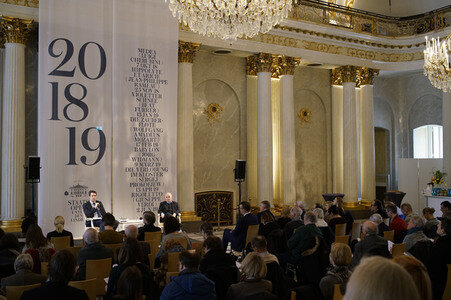 Jahrespressekonferenz der Staatsoper Unter den Linden in Berlin