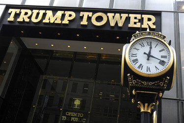Donald Trump Pressekonferenz in New York