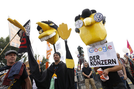 Demo gegen TTIP und Ceta in Köln