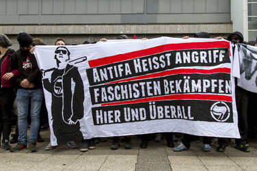 Demonstration gegen Neonazis, Dortmund