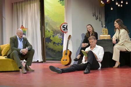 Theaterprobe 'Es ist nur eine Phase, Hase' in Berlin