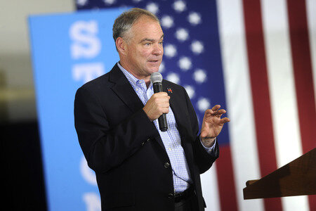 Wahlkampfveranstaltung mit Tim Kaine in Bethlehem